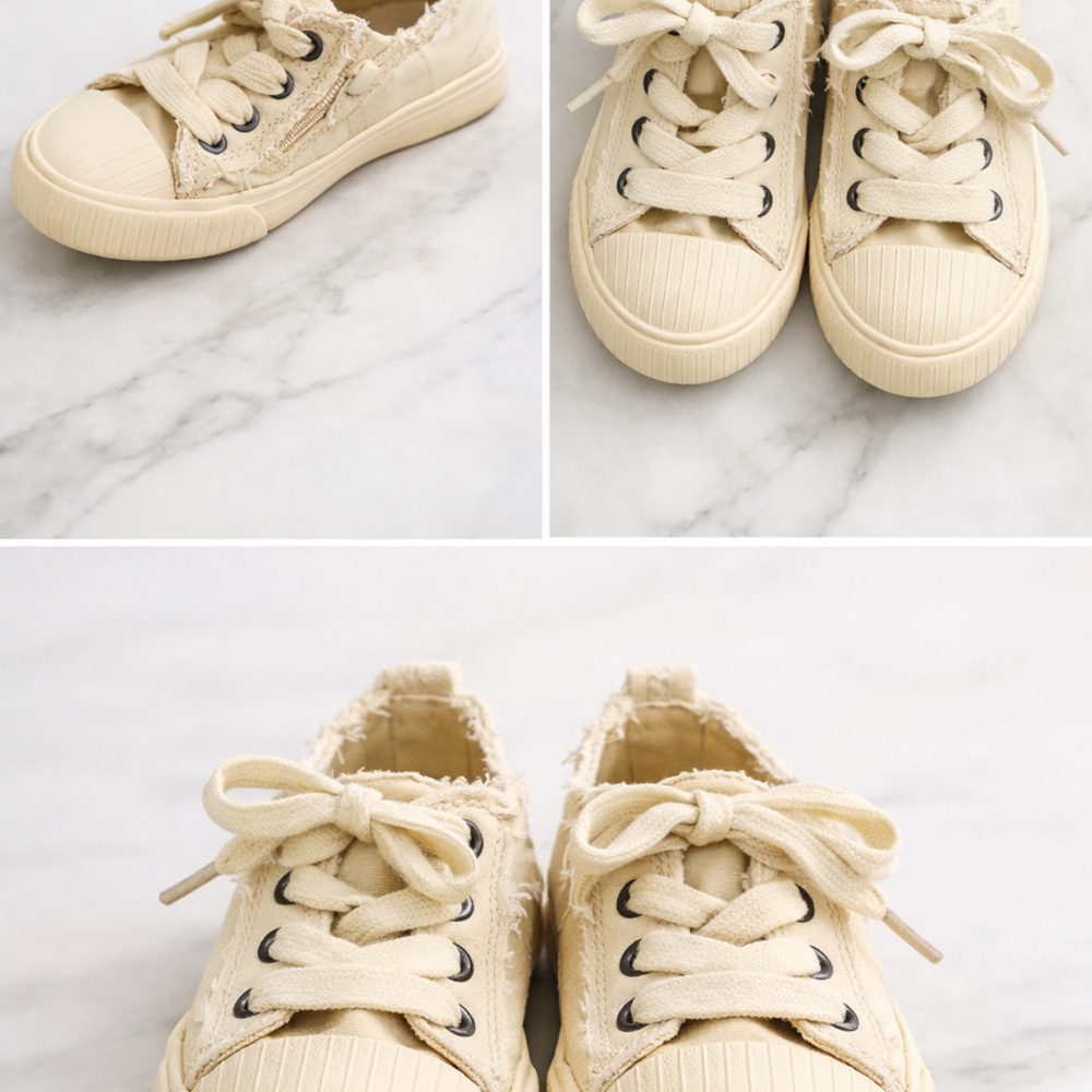 ZARA Toddler Canvas Sneakers | Size 24